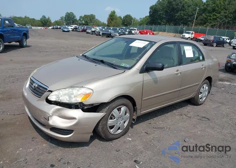2007 Toyota Corolla Le из США, поврежденный, VIN 2T1BR32E27C760682